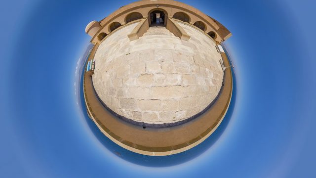 Visita virtual para Google Street View de el Castillo de San Juan de los Terreros (Almería)